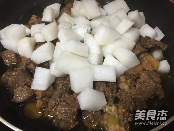 Beef and Radish recipe