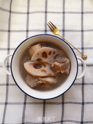 # Dry Run Soup#——lotus Root Pork Ribs Soup recipe