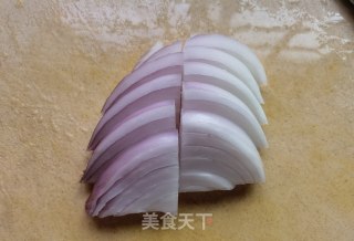 Snow Peas and Onion Mixed Fungus recipe