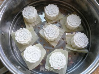 Crystal Purple Sweet Potato Mooncake recipe