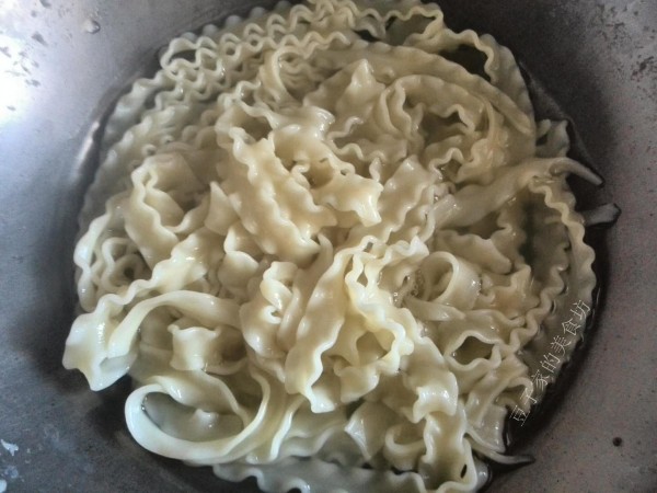 Boiled Vegetable Spaghetti recipe