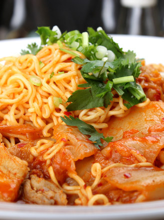 Fried Instant Noodles recipe