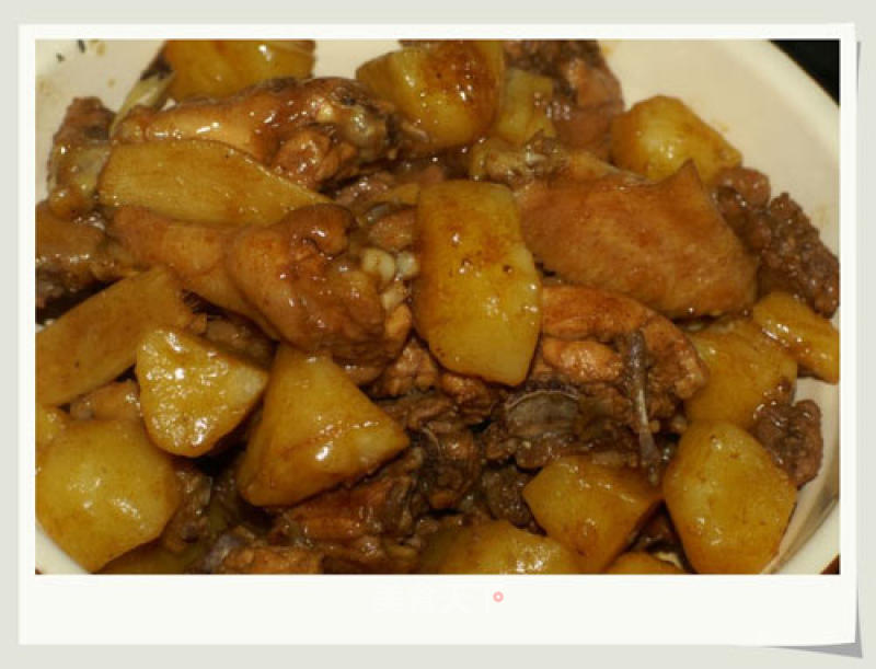 Delicious Meal ---- Potato Stew and Free Local Chicken~ recipe