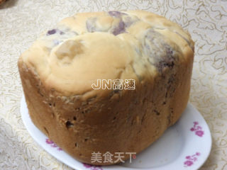 #四session Baking Contest and is Love to Eat Festival# Purple Rice Marbled Toast recipe