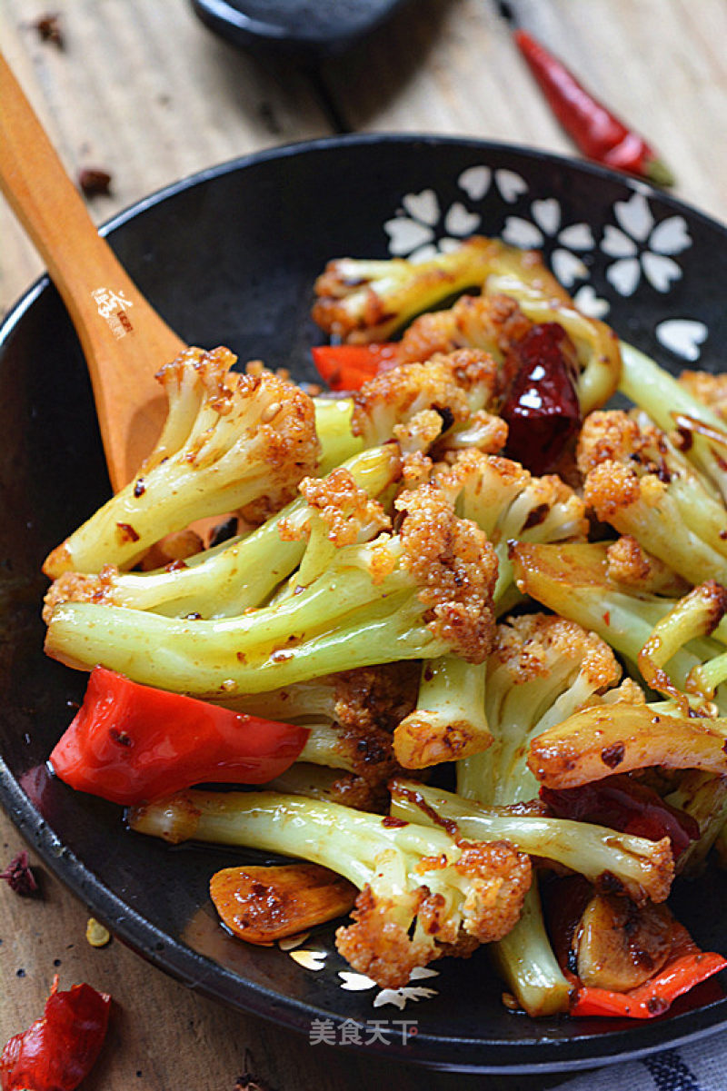 Stir-fried Cauliflower recipe