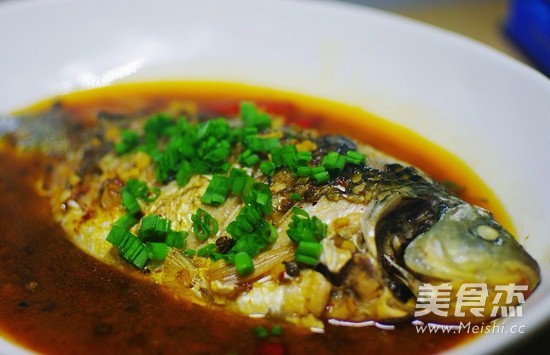 Sichuan Style Braised Crucian Carp recipe