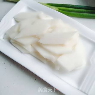 Fried Yam with Fungus recipe