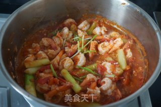 Stir-fried Shrimp with Asparagus recipe