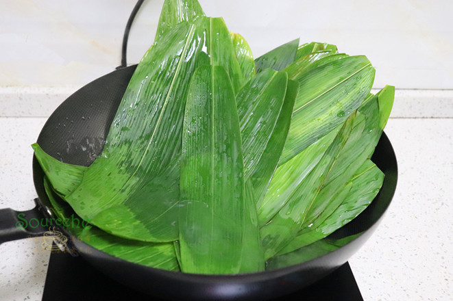 Banana Leaf Rice Cake recipe