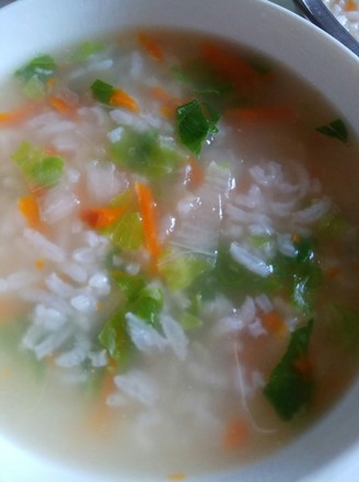 Carrot Teochew Winter Vegetable Porridge recipe