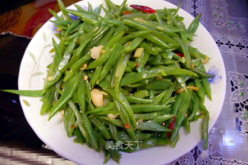 Stir-fried Kidney Beans recipe