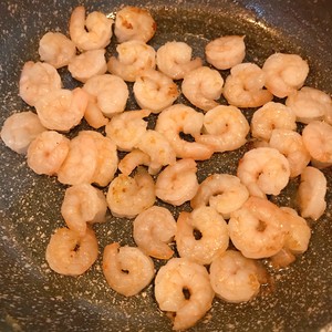 Crystal Clear Loofah Fried Shrimp recipe