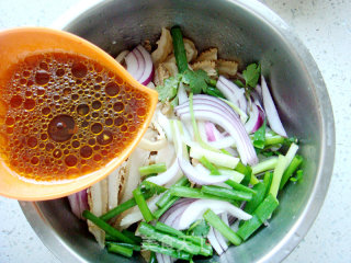 Shredded Tripe with Cold Sauce recipe