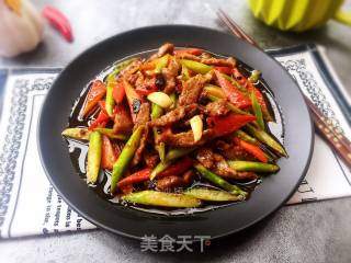 Stir-fried Beef with Asparagus recipe