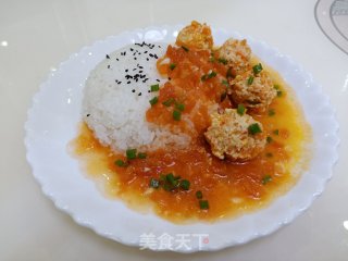 Chicken Breast Meatballs in Tomato Sauce recipe