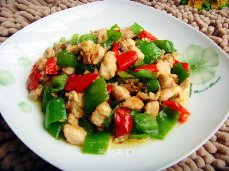 Double Pepper Chicken. recipe