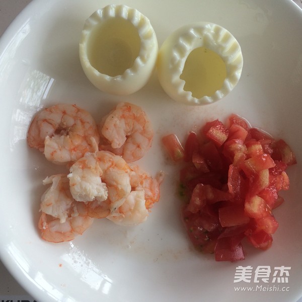 Shrimp and Egg Cup recipe