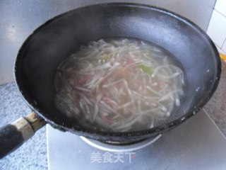 Bacon and Radish Soup recipe