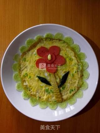 Omelette Flower recipe
