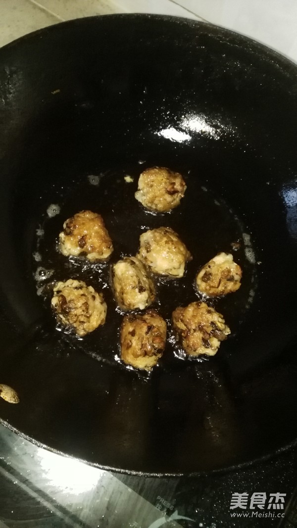 Mushroom Meatballs and Vegetable Soup recipe