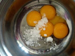 #四session Baking Contest and is Love Eat Festival#8-inch Zebra Pattern Chiffon Cake recipe