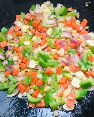 Seafood Curry Pasta recipe