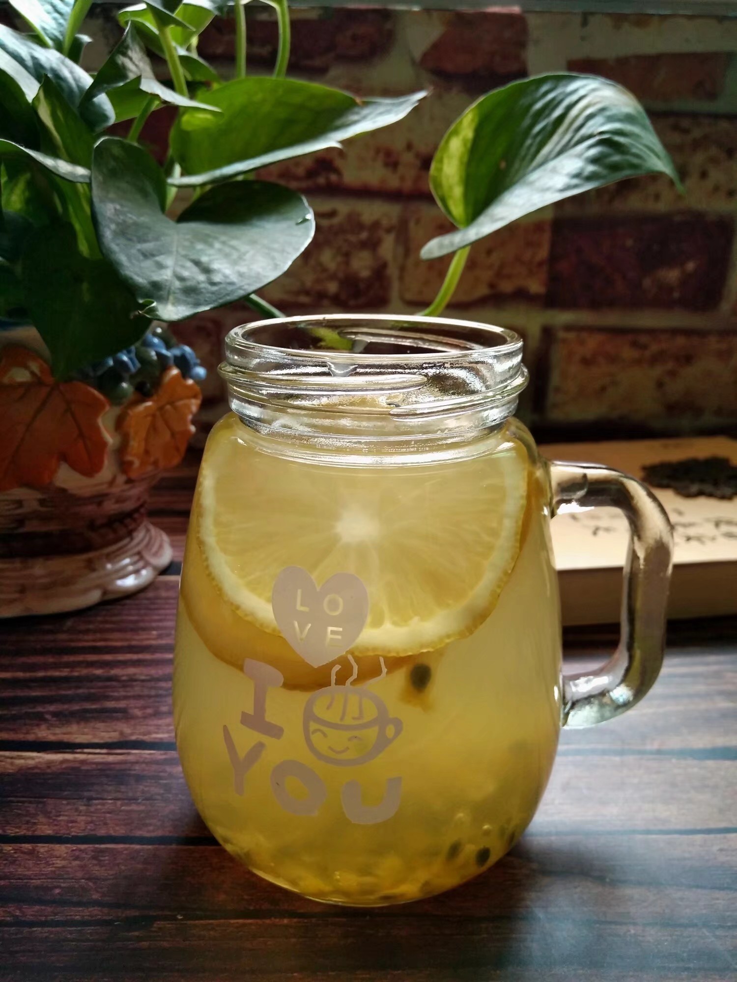 Vanilla Lemon Honey Water recipe