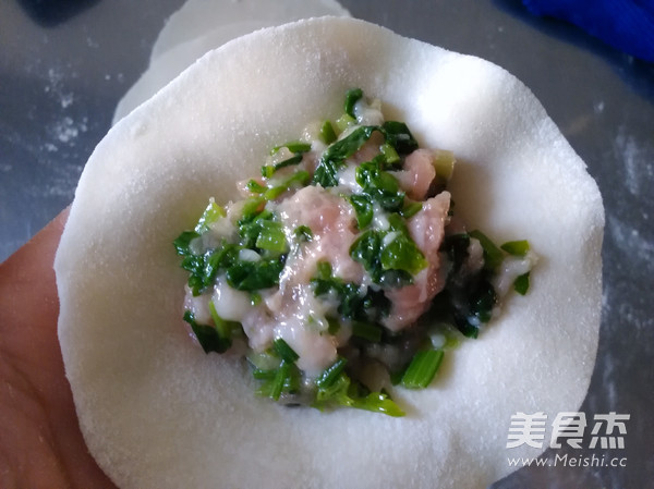 Celery Pork Dumplings recipe