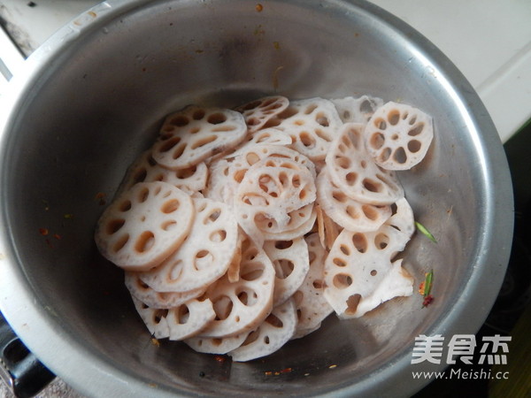 Cold Lotus Root Slices recipe