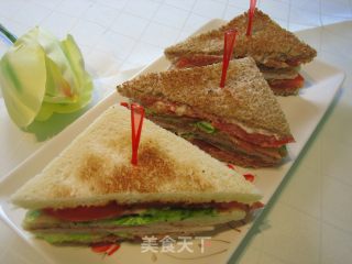 Tong Yi American Lunch-turkey Club recipe