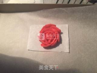 Bean Paste Rose Cookies recipe