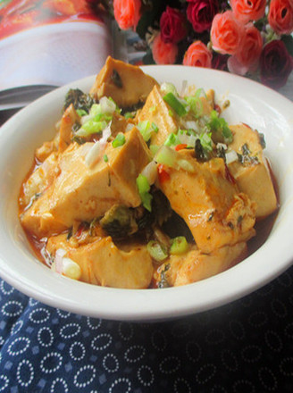 Tofu with Dried Vegetables recipe