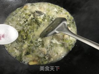 Black Fish Fillet with Pickled Vegetables recipe