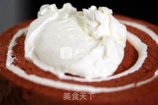Depp Oven Recipe - Red Velvet Swirl Cake recipe