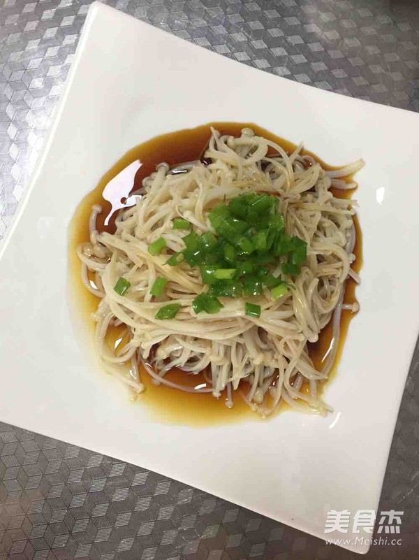 Boiled Enoki Mushroom recipe