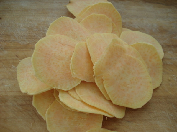 Fried Sweet Potato Chips recipe