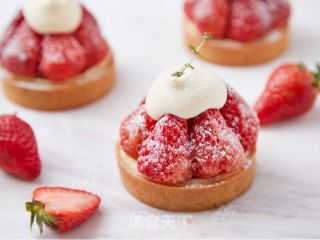 Zhang Xiaomo Strawberry Egg Tart recipe