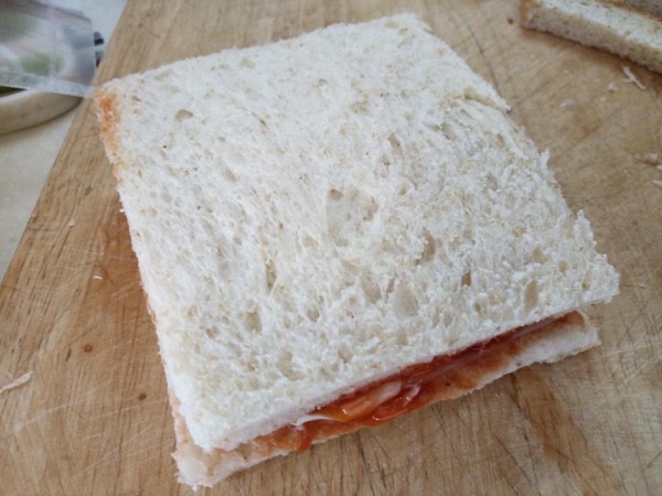 Ham Bacon Cheese Egg Sandwich recipe