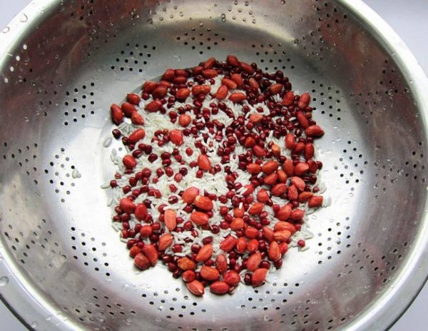 Red Bean Peanut Glutinous Rice Paste recipe