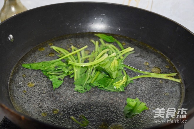 Spinach Mixed Vermicelli recipe