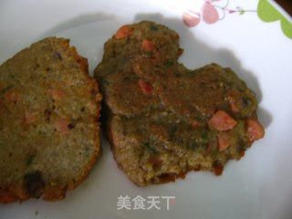 Rice Cooker-lotus Root Flour and Egg Ham Lotus Root Cake recipe