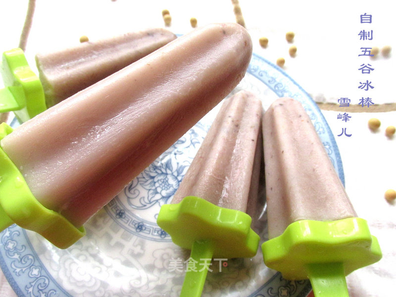 Simple Summer Healthy Popsicles---five Grain Popsicles