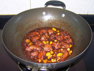 Braised Chicken Wings with Red Wine and Chestnut recipe