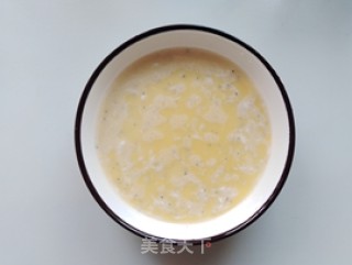 Whitebait Steamed Egg recipe