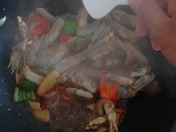 Stir-fried Razor Clams recipe