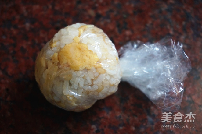 Crab Stick Rice Ball recipe