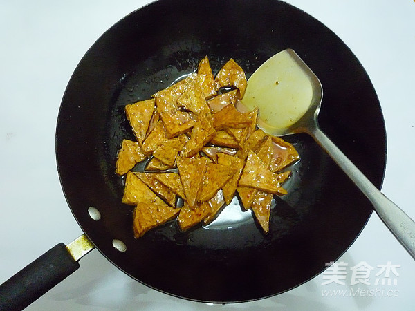 Honey Spicy Dried Tofu recipe