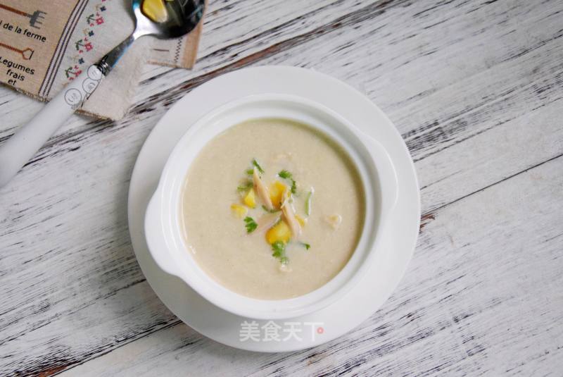 Creamy Corn Chicken Soup recipe