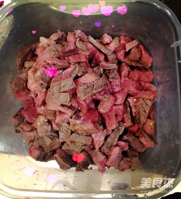 Spicy Cold Beef recipe