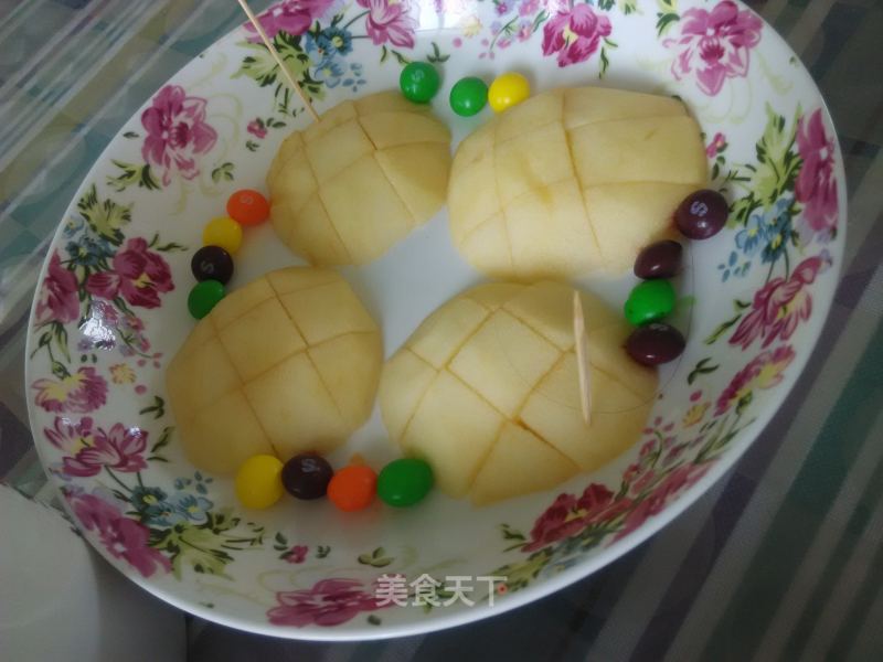 Rainbow Apple Chunks recipe